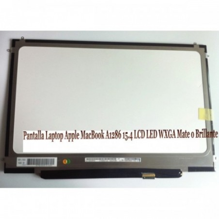 Pantalla para Apple MacBook A1286 15.4 LCD LED WXGA Brillante LP154WP3 TL A3