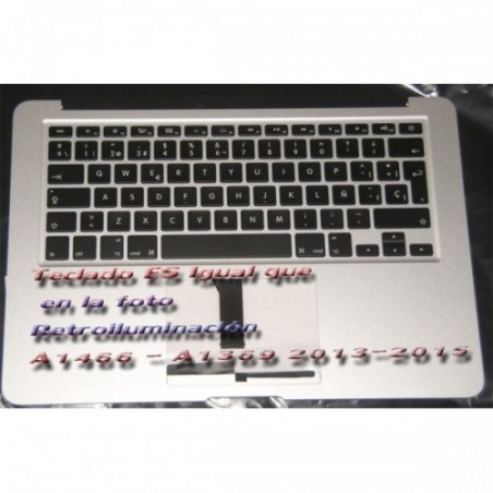 Teclado completo retroiluminado ES para A1406 MacBook Air 13 "13.3 2013 2015